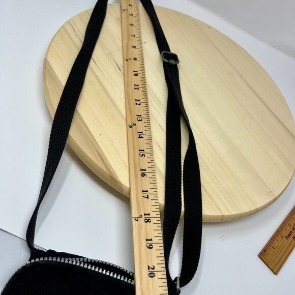 Kipling Crossbody Bag  Small Black Nylon  w/Mascot - Picture 10 of 14